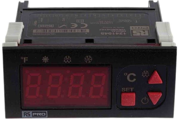 Product image for On/Off Temp Controller, 35x77, 230V ac