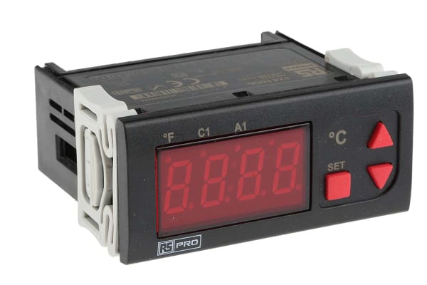 Product image for On/Off Temp Controller, 35x77, 230V ac