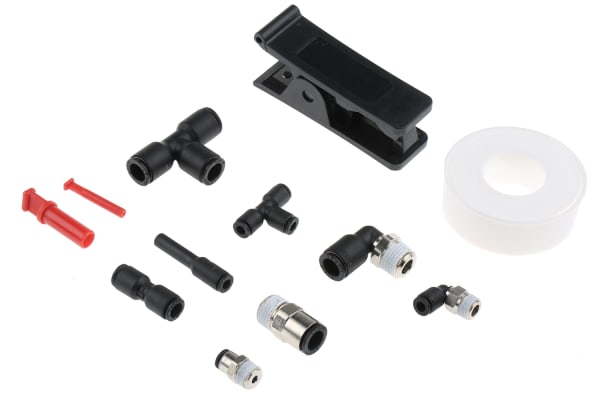 Product image for 4-8mm Pneumatic Fittings Kit, BSPT