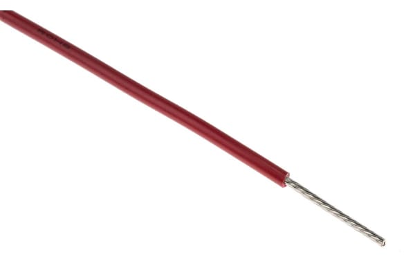 Product image for Wire 20 AWG PVC 300V UL1007 Red 305m