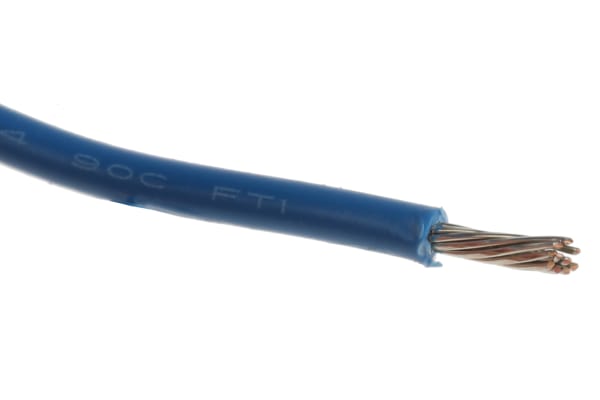 Product image for Wire 22 AWG PVC 300V UL1007 Blue 305m