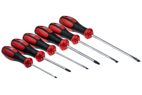 Product image for 6 Pc C-PLUS SD Set- Slotted/Phillips