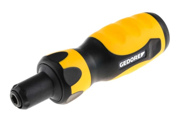 Product image for Gedore 1/4 in Hex Pre-Settable Torque Screwdriver, 0.2 → 1.5Nm