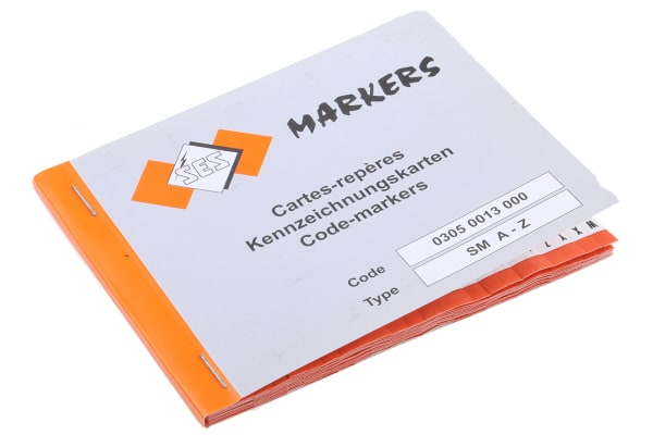 Product image for CABLE MARKER BOOK  A-Z