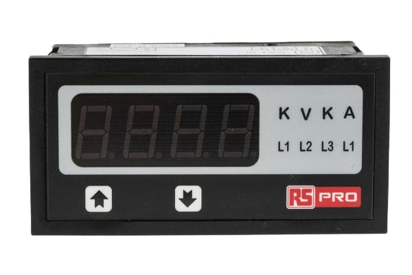 Product image for Dig Ammeter, 48x96, 1Ph, 40-300V ac/dc