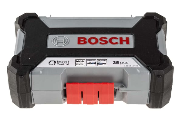 Product image for Bosch Impact Bit Set 35 Pieces, Phillips, Pozidriv, Torx