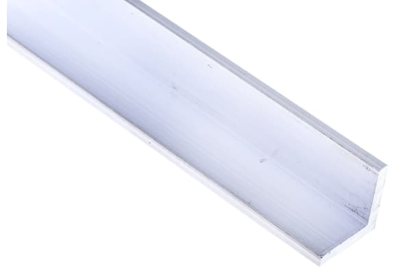 Product image for 6082T6 Aluminium angle,20x20x3mmx1m,10pk