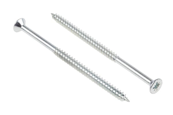 Product image for 8X3 POZI TWINTHREAD WSCREW ZINC PLATED