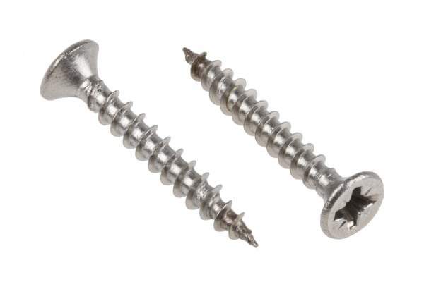 Product image for 3.5x25 POZI CSK  WOODSCREW A2 SS