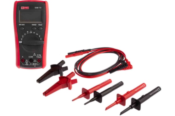 Product image for IDM72 Multimeter with Free Test Lead Set