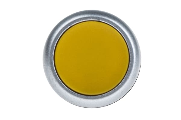 Product image for Yellow 1 NO Spring Return Pushbutton