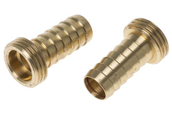 Straight Male Hose Coupling 1/2in Straight Coupler, 1/2 in BSP Female,  Brass - RS Components Vietnam