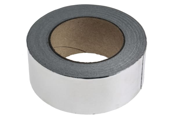 Product image for RS Pro 40 micron foil tape 50mm x 45m