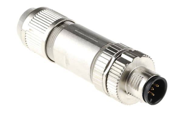 Product image for M12,5P,SH.PLUG,SPEEDCON,A-CODED,PUSH-IN