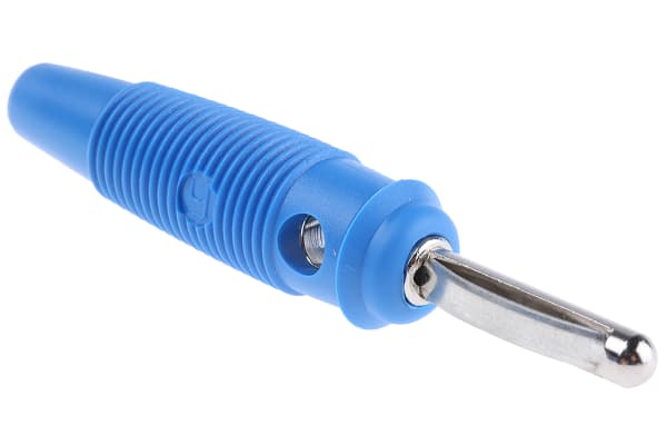 Product image for PLUG 4MM VQ20 BLUE