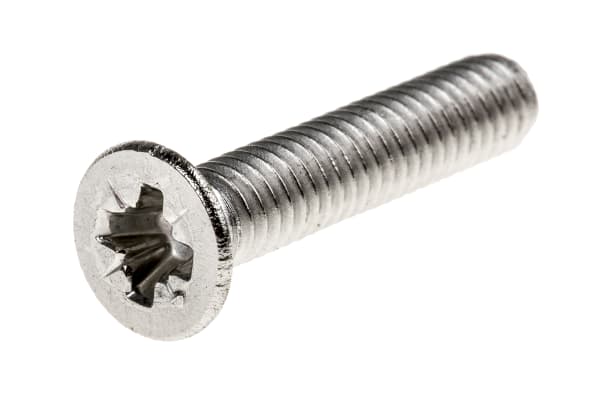 Product image for A4 S/STEEL CROSS CSK HEAD SCREW,M4X20MM