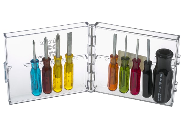 Product image for SCREWDRIVERS CASED SET