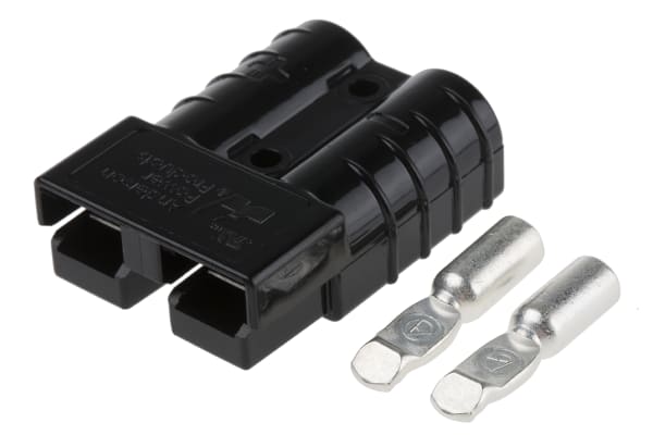 Product image for BLACK 120A HEAVY DUTY CONNECTOR 6MM2