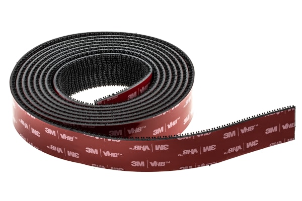 Product image for 3M Dual Lock SJ3870 black 19mm x 2.5m