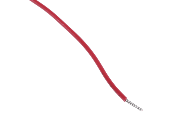 Product image for Wire 22 AWG 300V UL1061 Red 30m
