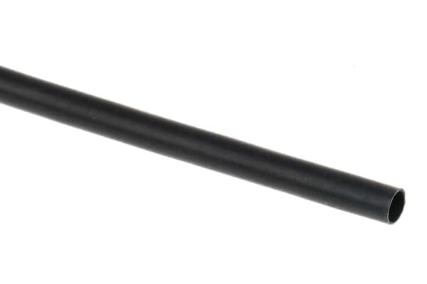 Product image for Black heatshrink tubing,2.4mm bore