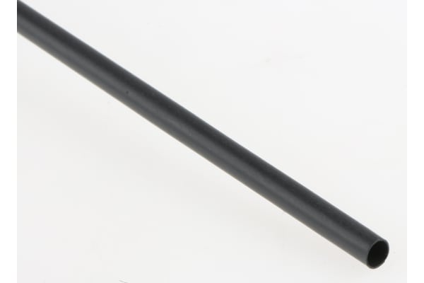 Product image for Black heatshrink tubing,3.2mm bore