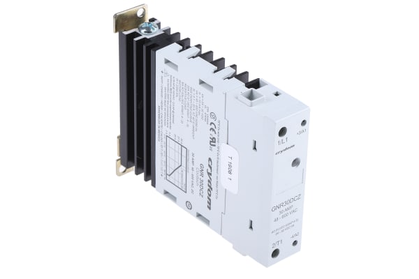 Product image for SSR DIN RAIL 600VAC/30A 4-32VDC