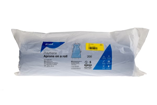 Product image for PAL 200 APRON ON A ROLL 760X1220MM-BLUE