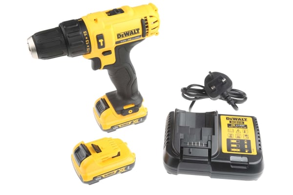 Product image for DeWALT XR Brushless Keyless 12V Cordless Drill Driver, UK Plug