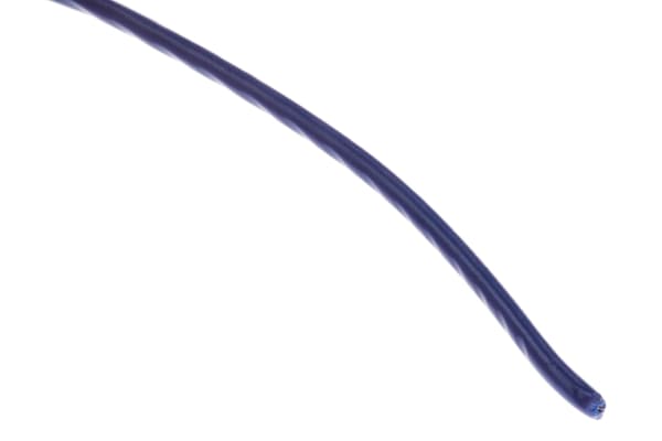 Product image for Wire 24 AWG PVC 300V UL1007 Blue 30m