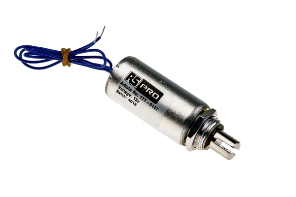 Product image for Tubular Solenoid 12v