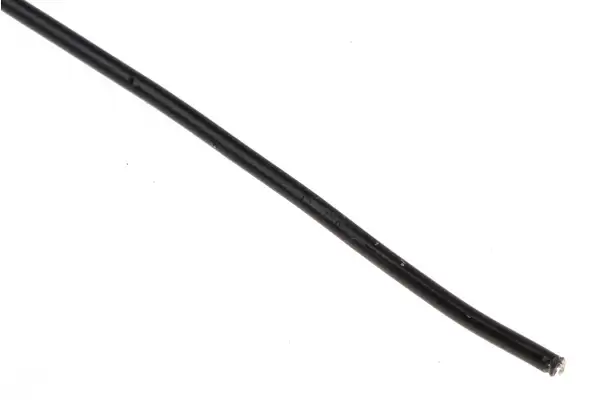 Product image for Wire 28AWG 600V UL1213 Black 30m