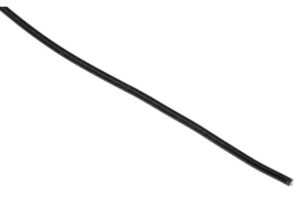 Product image for Wire 26AWG 600V UL1213 Black 30m