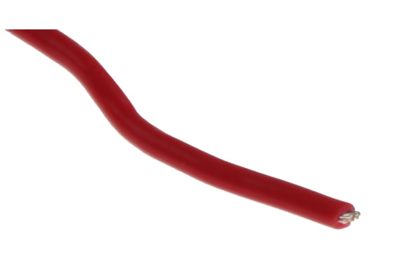 Product image for Wire 24AWG 600V UL1213 Red 30m