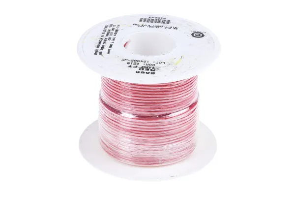 Product image for Wire 20AWG 600V UL1213 Red 30m