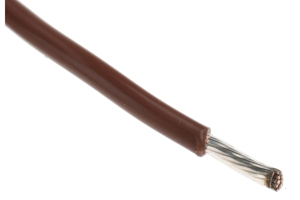 Product image for Wire 16AWG 600V UL1213 Brown 30m
