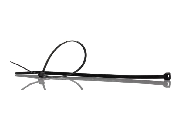 Product image for Polypropylene Cable Tie, PP Black color,