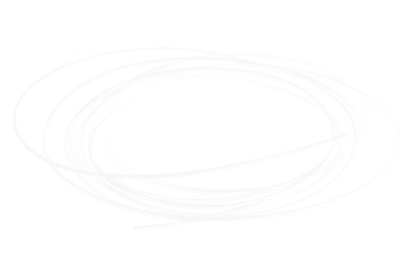 Product image for Clear PTFE 5m Sleeve, 1.27mm bore