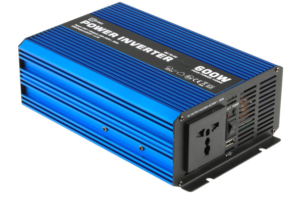 Product image for 600W Fixed Installation DC-AC Power Inverter, 24V / 230V