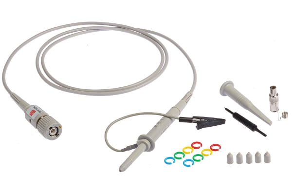 Product image for oscilloscope probe, 2.5mm diameter, 100M