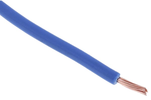 Product image for Blue tri-rated cable 0.5mm 100m