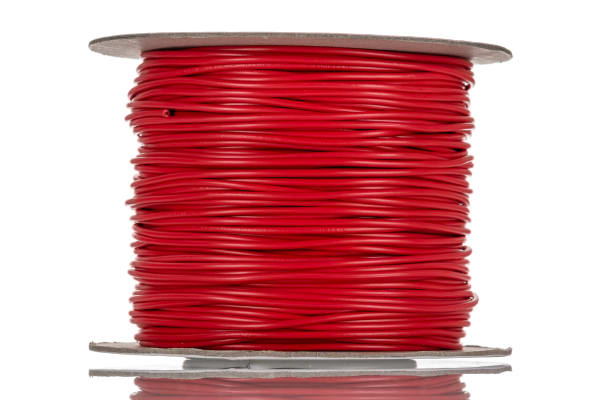 Product image for Red tri-rated cable 0.5mm 100m