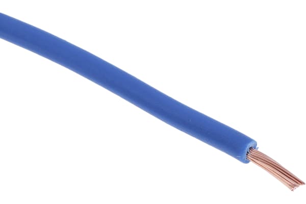 Product image for Blue tri-rated cable 0.75mm 100m