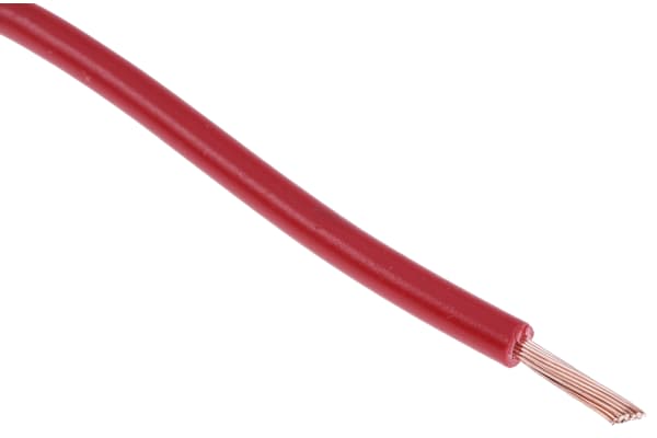 Product image for Red tri-rated cable 0.75mm 100m