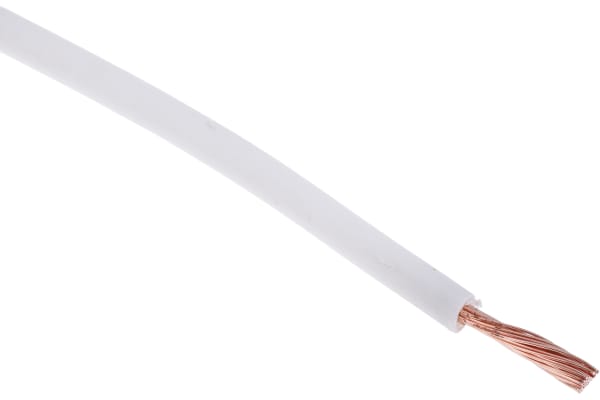 Product image for White tri-rated cable 1.5mm 100m