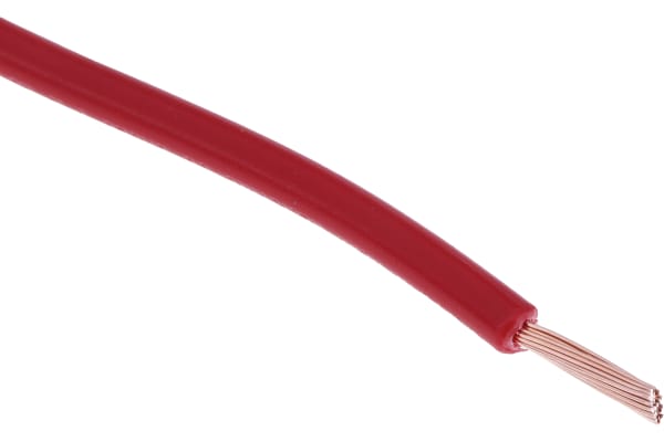 Product image for Red tri-rated cable 1.5mm 100m
