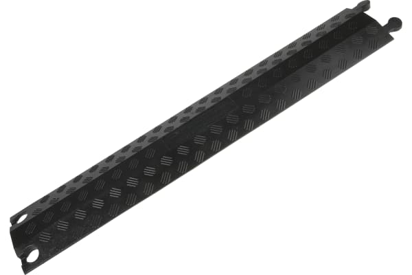 Product image for DROP OVER BLACK RIGID CABLE PROTECTOR -