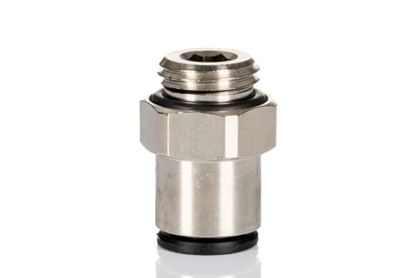 Product image for Male parallel straight adaptor,G1/4x8mm