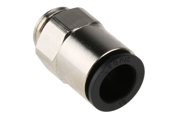 Product image for Male parallel straight adaptor,G1/4x10mm