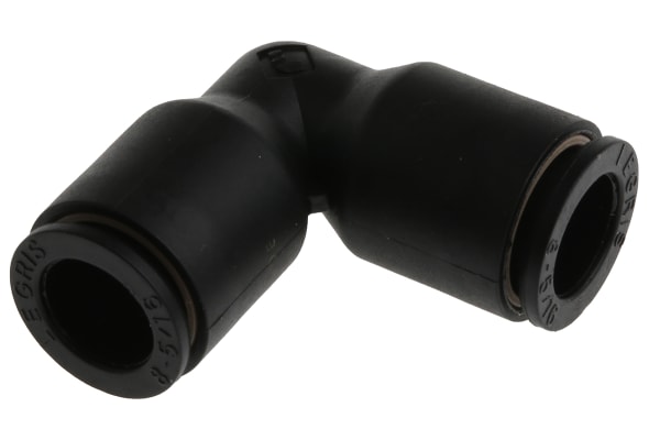 Product image for Pneumatic pushin equal elbow fitting,8mm